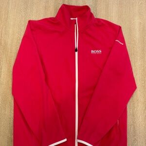 Hugo Boss Golf Jacket XL Pink BMW PGA Championship Full Zip
